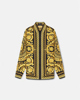 Printed Silk Twill Shirt