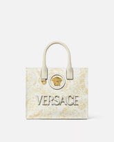 La Medusa Printed Small Canvas Tote