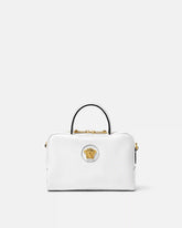 La Medusa Leather Boston Bag