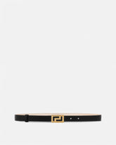 Greca Goddess Leather Belt 2 cm