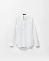 Jacquard Cotton-Poplin Shirt