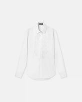 Embroidered Cotton-Poplin Evening Shirt