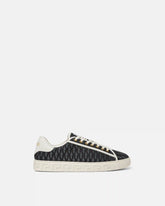 Greca Jacquard Canvas Sneakers