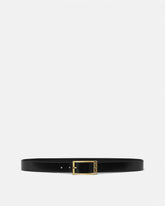 Greca Leather Belt 3 cm