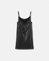 Metal Mesh Slip Mini Dress