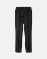 Jacquard Wool-Blend Pants