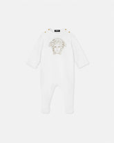 Baby Embellished Cotton-Jersey Sleepsuit