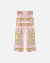 Kids Printed Silk Twill Pants