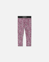 Kids Printed Cotton-Jersey Leggings