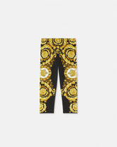Kids Printed Stretch Cotton-Jersey Leggings
