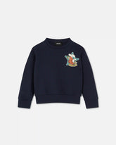 Kids Embroidered Cotton-Jersey Sweatshirt
