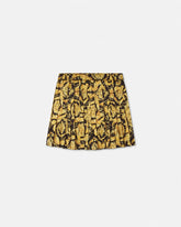 Kids Printed Twill Pleated Skirt