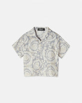 Kids Printed Silk Twill Shirt