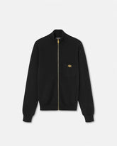 Cashmere-Cotton Knit Zip Sweater