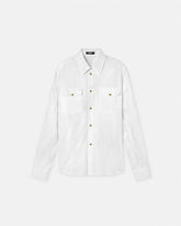 Jacquard Cotton-Poplin Shirt