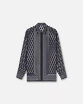 Printed Silk Twill Regular Shirt