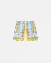Kids Printed Silk Twill Shorts