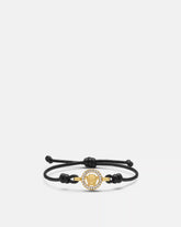 Medusa '95 Crystal Leather Bracelet