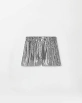 Metal Mesh Shorts