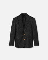 Jacquard Wool-Blend Blazer