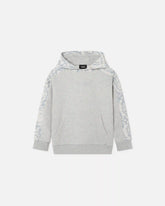 Kids Printed Cotton-Jersey Hoodie