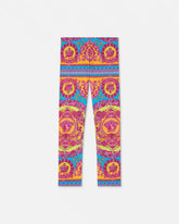 Kids Printed Cotton-Jersey Leggings