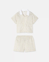 Baby Printed Cotton-Poplin Shirt Set