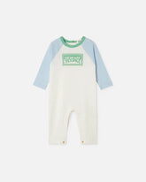Baby Printed Cotton-Jersey Sleepsuit