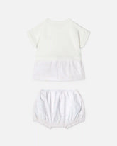 Baby Printed Cotton-Piqué & Poplin Dress Set
