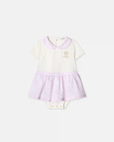 Baby Printed Stretch Cotton-Jersey T-Shirt Dress