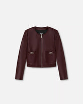 Leather Zipped Jacket