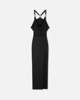 Viscose-Jersey Gathered Gown