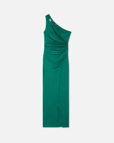 Viscose-Jersey Draped Gown