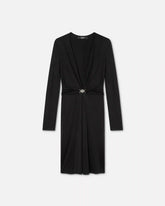 Viscose-Jersey Midi Dress