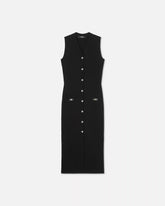 Wool-Cashmere Knit Maxi Dress