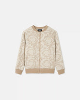 Kids Jacquard Cotton-Jersey Zip Sweatshirt
