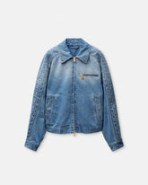 Denim Zip Blouson