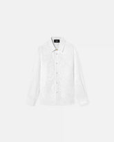 Kids Jacquard Cotton-Poplin Shirt