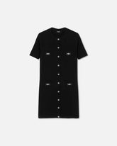 Wool-Cashmere Knit Shirt Dress