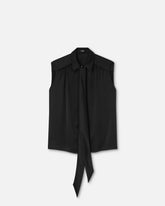 Satin Lavallière Shirt