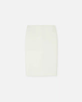 Double-Wool Crêpe Pencil Skirt