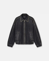 Embellished Denim Blouson