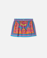 Kids Printed Cotton-Poplin Skirt