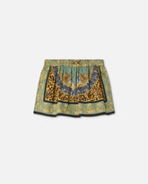 Kids Printed Cotton-Poplin Skirt