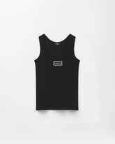 Ribbed Stretch Cotton Tank Top