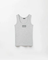 Ribbed Stretch Cotton Tank Top