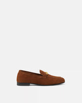 Medusa Suede Loafers