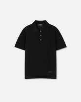 Silk-Cotton Knit Polo