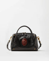 Roomy Leather Boston Bag