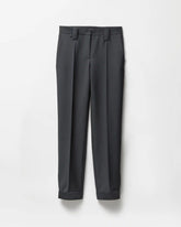 Wool-Mohair Formal Pants